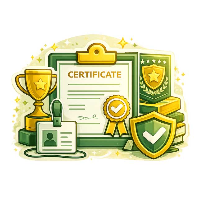 Get professional certificates